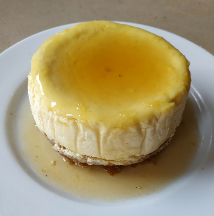 Cheesecake citron