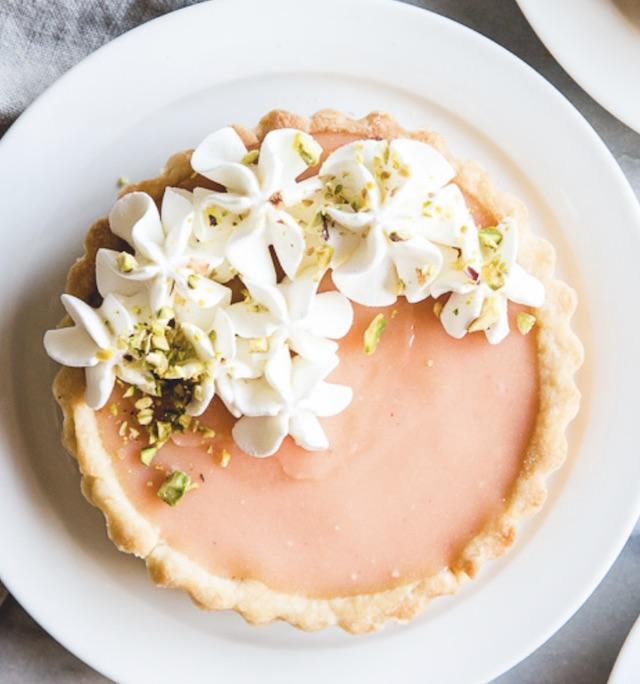 Tartelette au pomelo