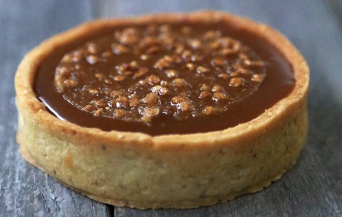 Tartelette chocolat au lait et caramel